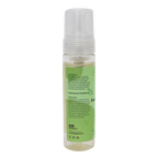 Pet Rince-Free Foaming pet product  with green label on a white background