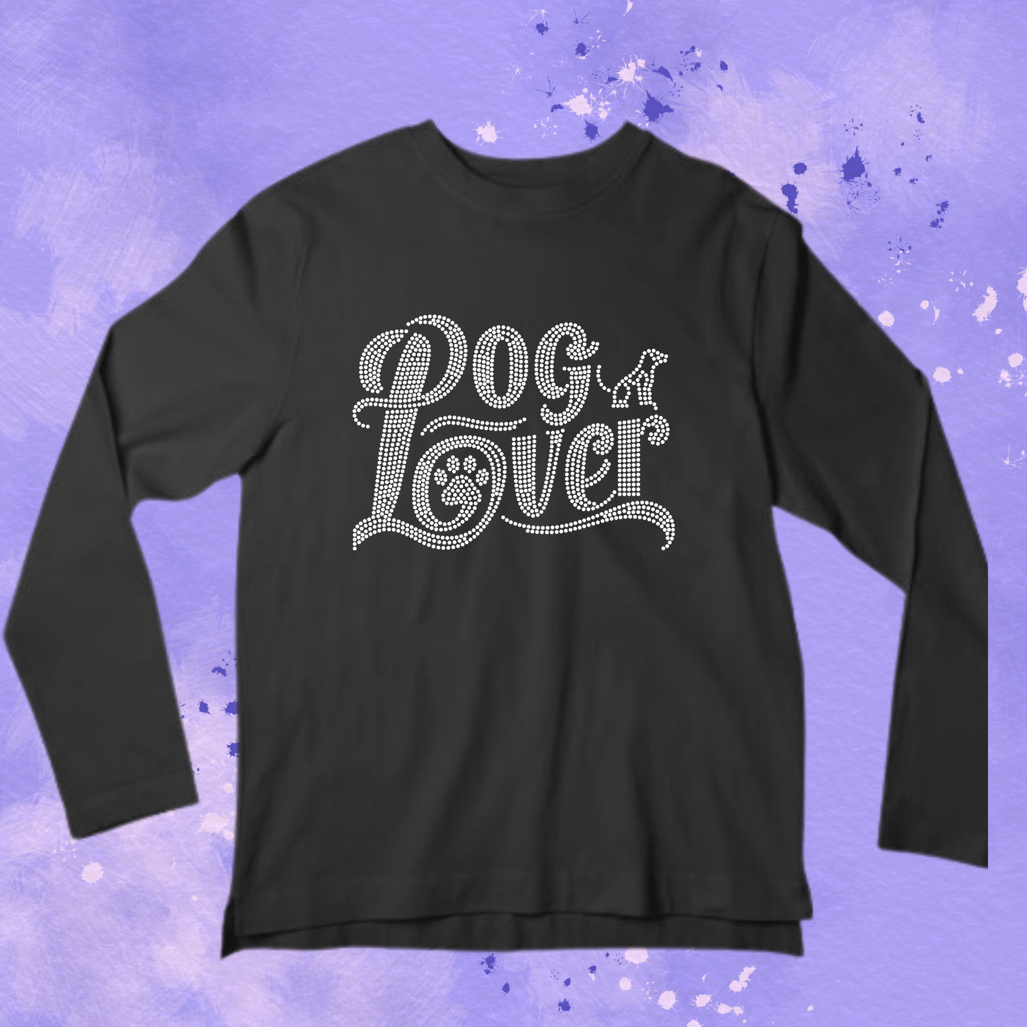 Dog Lover Rhinestone Hoodies, Tees, Long sleeves and Sweaters