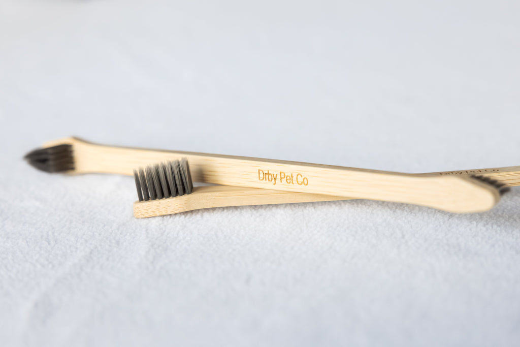 Bamboo pet toothbrushes