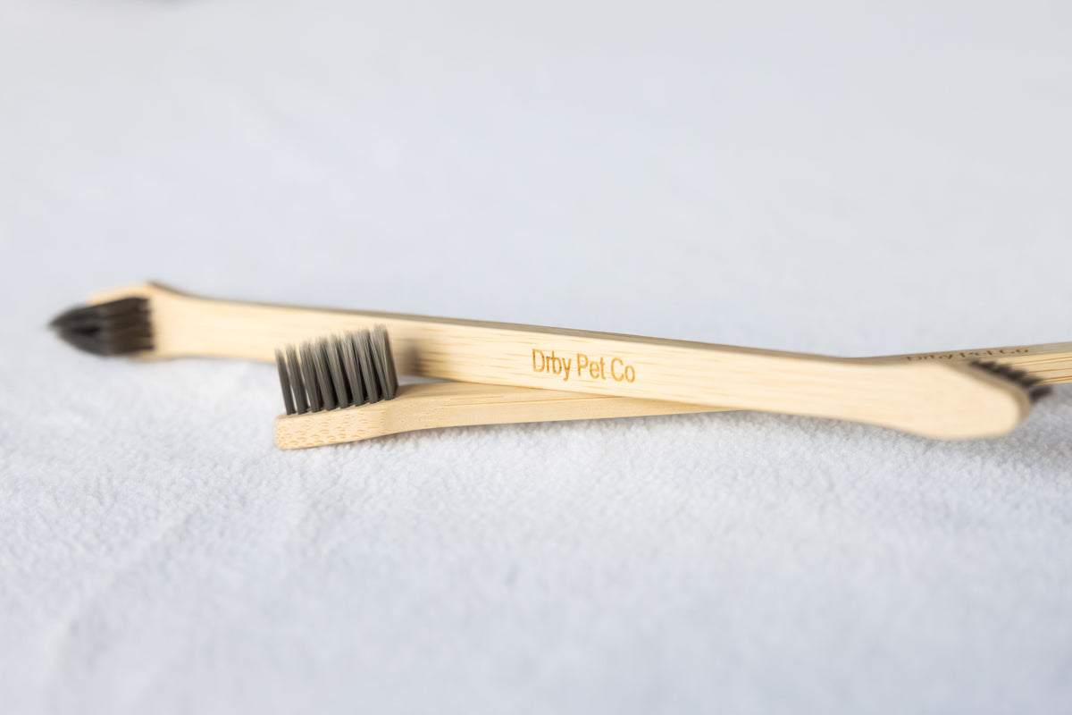 Bamboo pet toothbrushes