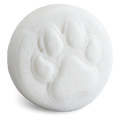 White pet soap on a white background