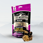 Rocky Mountain Raw air-dried treats packaging with a white background