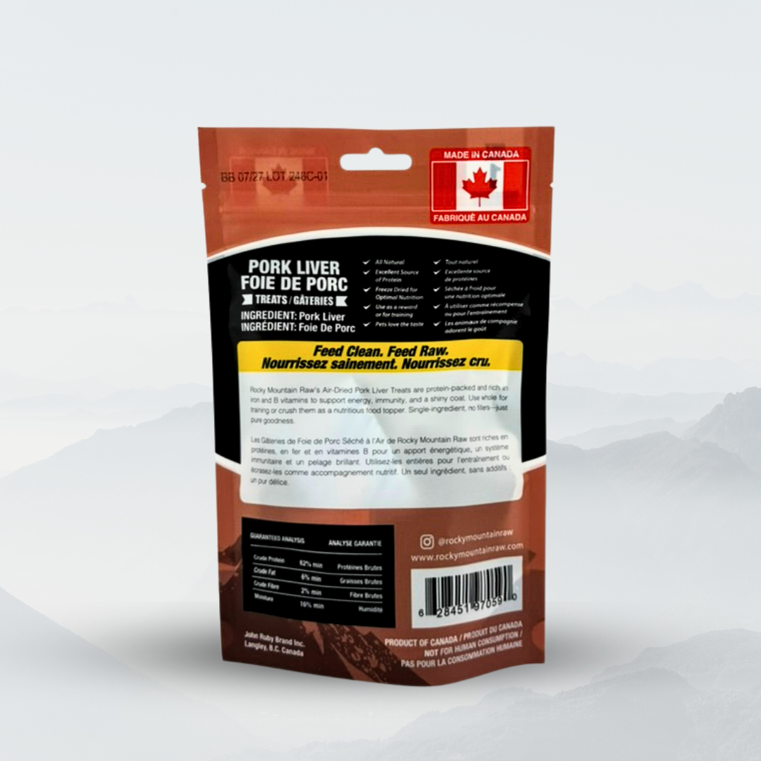Packaged product with a label indicating 'Made in Canada' on a white background