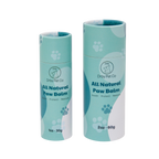 Two tubes of Dryly Pet Co All Natural Paw Balm on a white background
