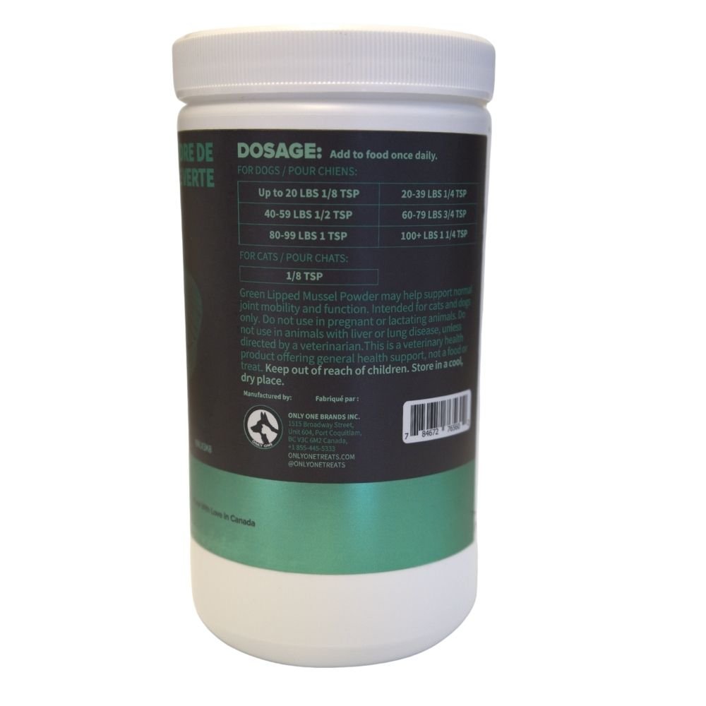 Supplement container with label on a white background