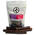 Kangaroo & Tripe Sticks with packaging on a white background