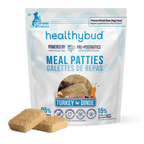 Bag of dog food patties