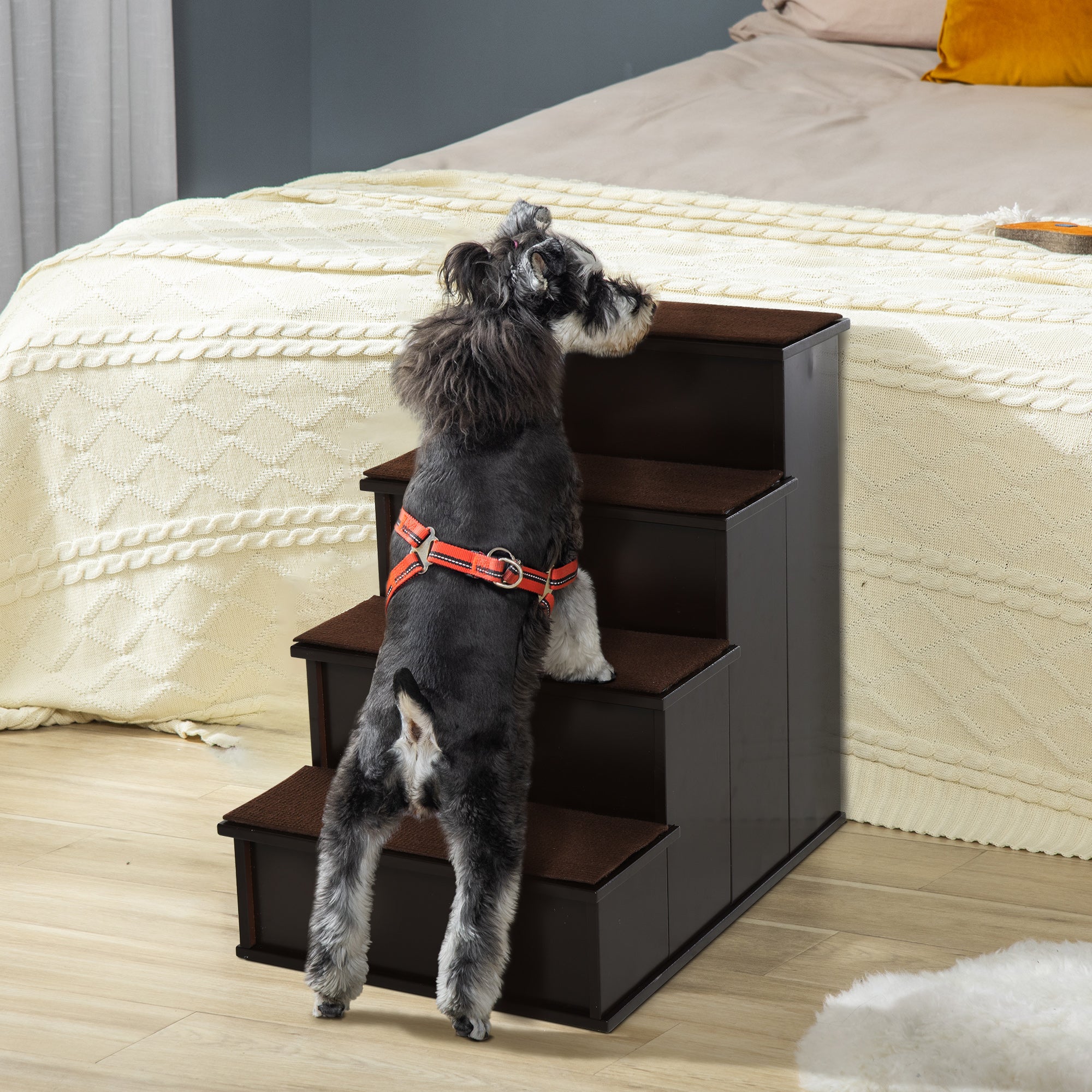 Pet Stairs for Small Dogs & Cats | Non-Slip Dog Steps